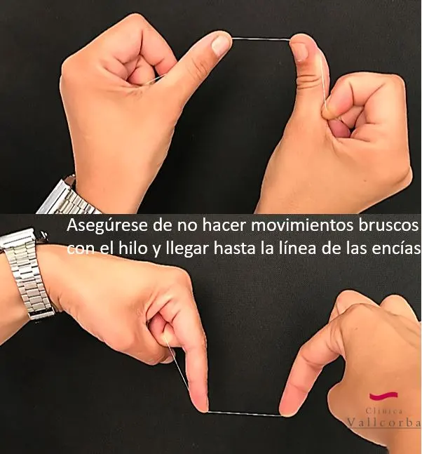 Usar seda dental es fundamental para una buena salud bucodental Usar seda dental es fundamental para una buena salud bucodental