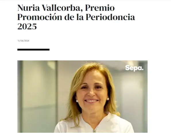 Premio Promoción de la Periodoncia 2025
