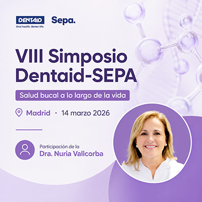 simposio dentaid sepa, con la dra vallcorba